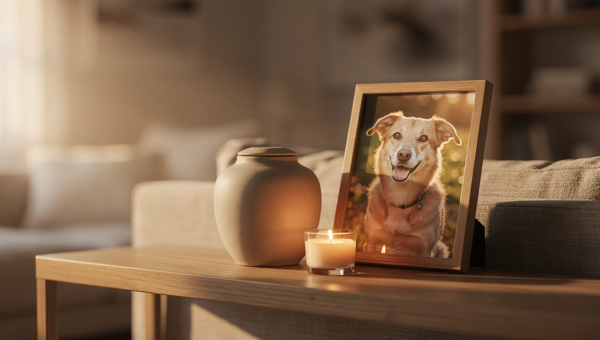 Qué hacer con las cenizas de mi perro cuando vuelve a casa - FuneralVet